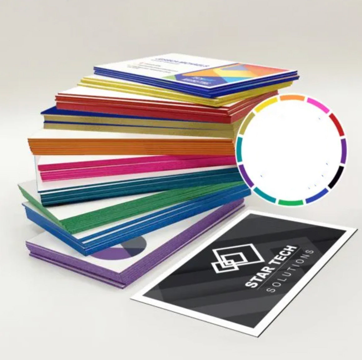 3.5"x2"- 32 Pt Painted Edge Business Cards