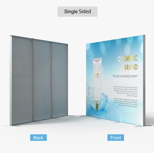 10ft SEG Fabric Display- Single Sided or Double Sided options