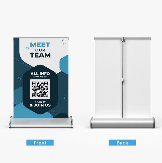 Table Top Retractable Banner Stand