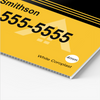 4 Mil Coro Signs- Single Sided