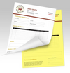 2 Part NCR Forms with variable numbering, printed 4/0 full color- 8.5"x11"