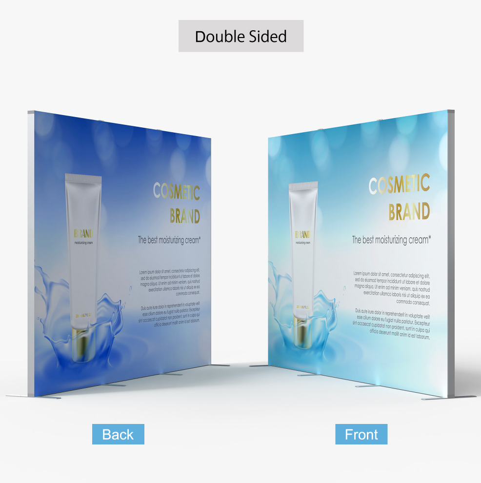 10ft SEG Fabric Display- Single Sided or Double Sided options