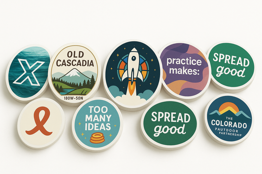 Oval Stickers